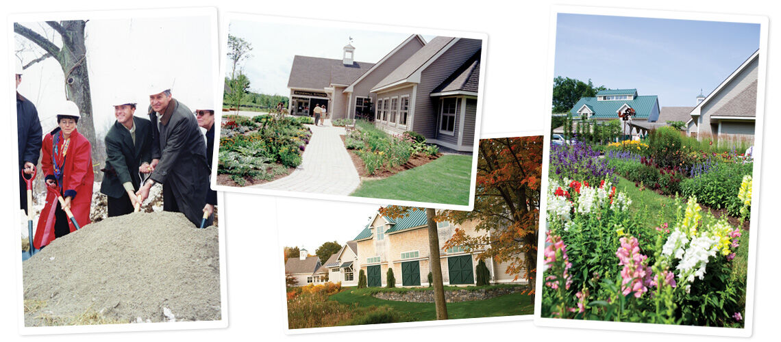 Breaking ground in 2000 for our new Stonewall Kitchen headquarters in York, Maine