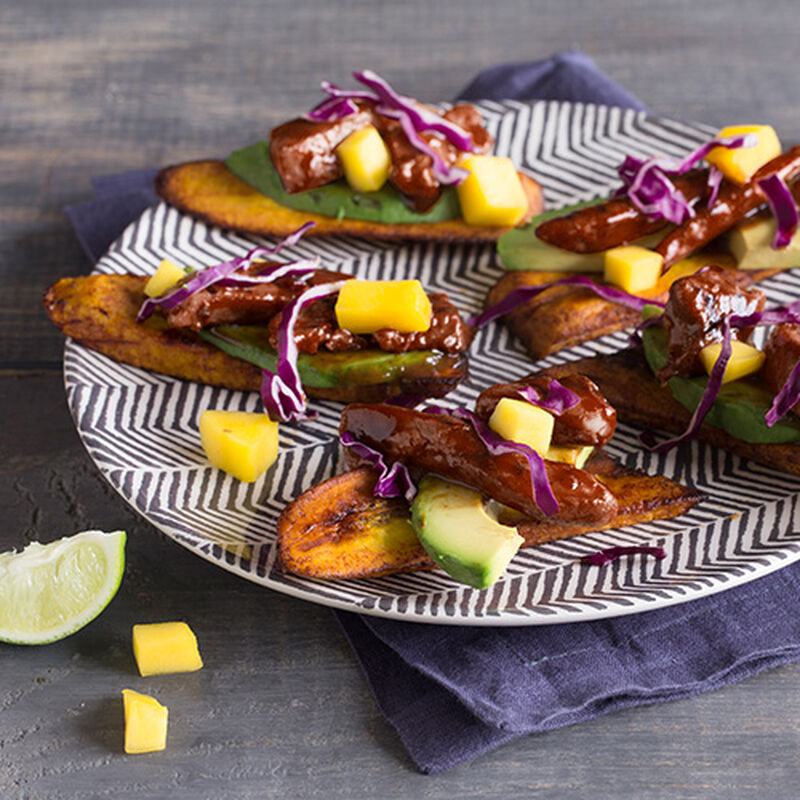 Jerk Chicken Plantain Bites