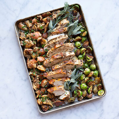 Sheet Pan Thanksgiving
