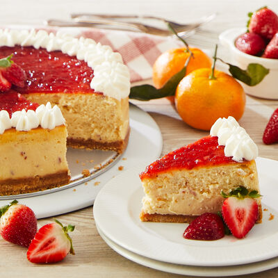 Tangerine Marmalade Cheesecake