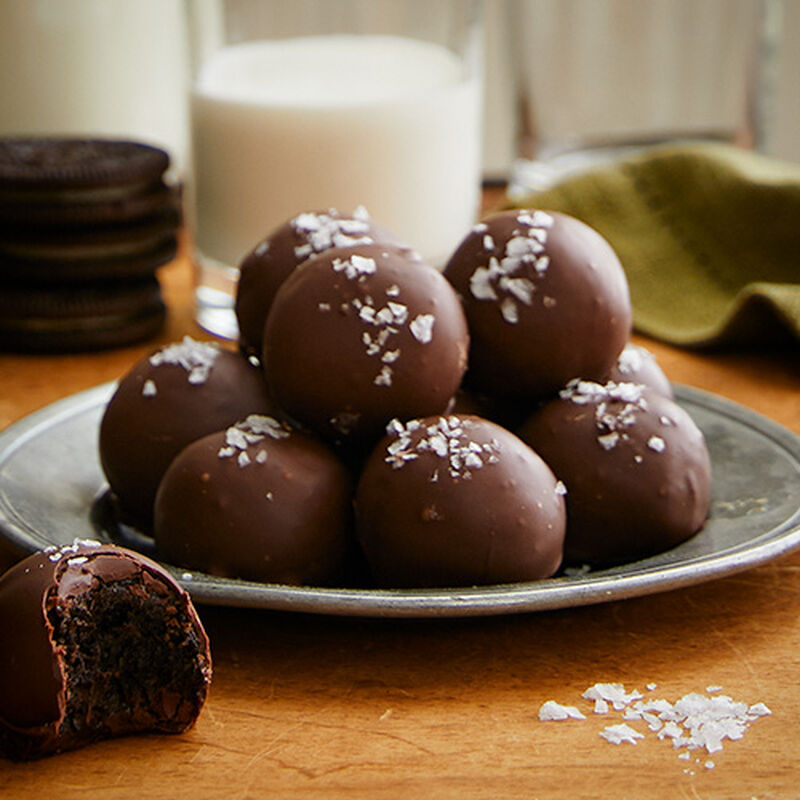 Chocolate Sea Salt Truffles