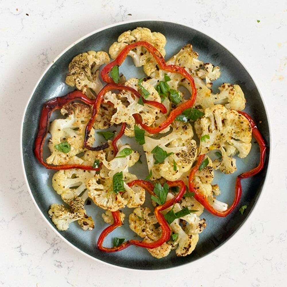 Manchego & Roasted Garlic Veggie Roaster