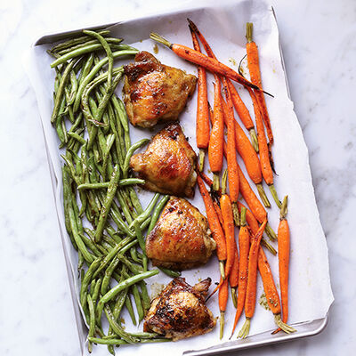 Athenian Herb Chicken Sheet Pan Dinner