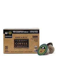 Organic Dark Coffee Single Serve Pod