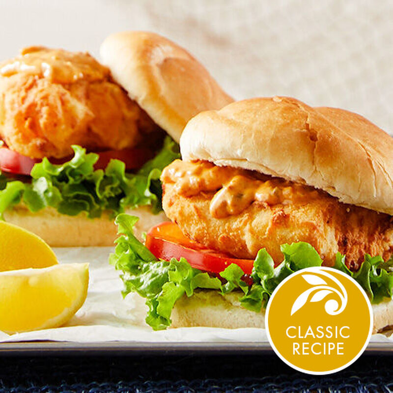 Down East Fried Fish Sandwich