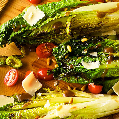 Grilled Romaine Salad