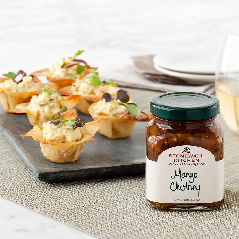 Mango Chutney Cheese Cups