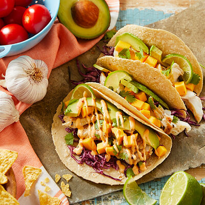 Cilantro-Lime Fish Tacos