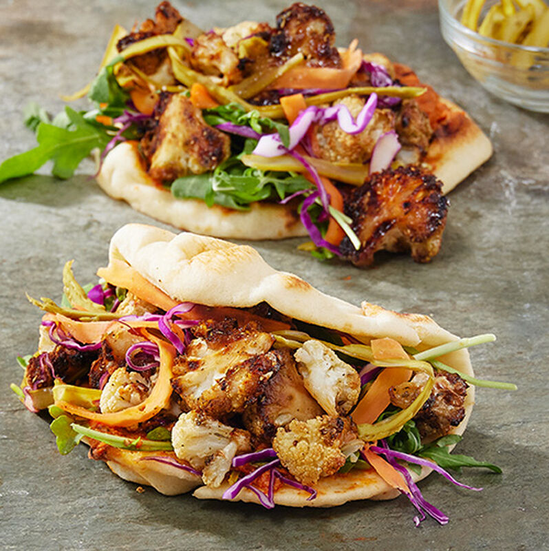 Roasted Cauliflower Pita