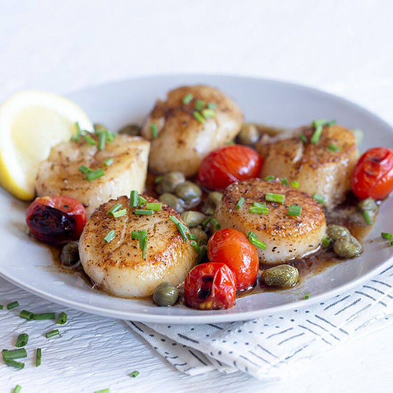 Athenian Herb Seared Scallops