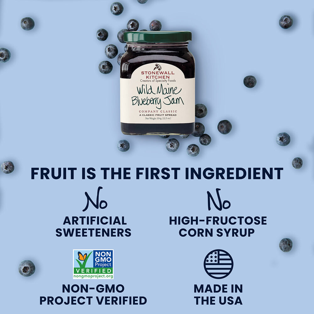 Wild Maine Blueberry Jam