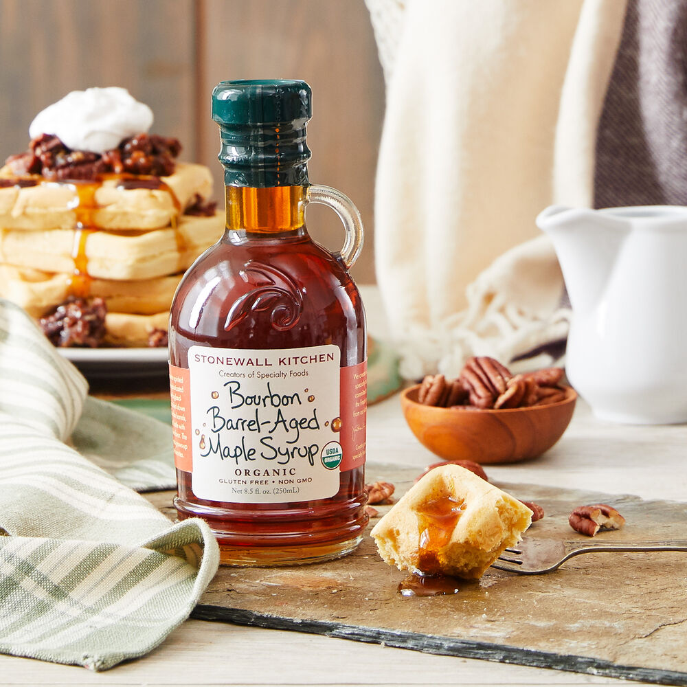 Organic Bourbon Barrel-Aged Maple Syrup