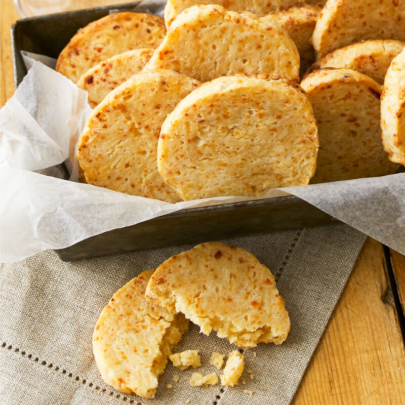 Spicy Cheddar Shortbreads
