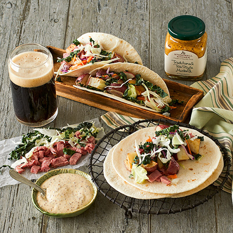 Corned Beef and Cabbage Tacos