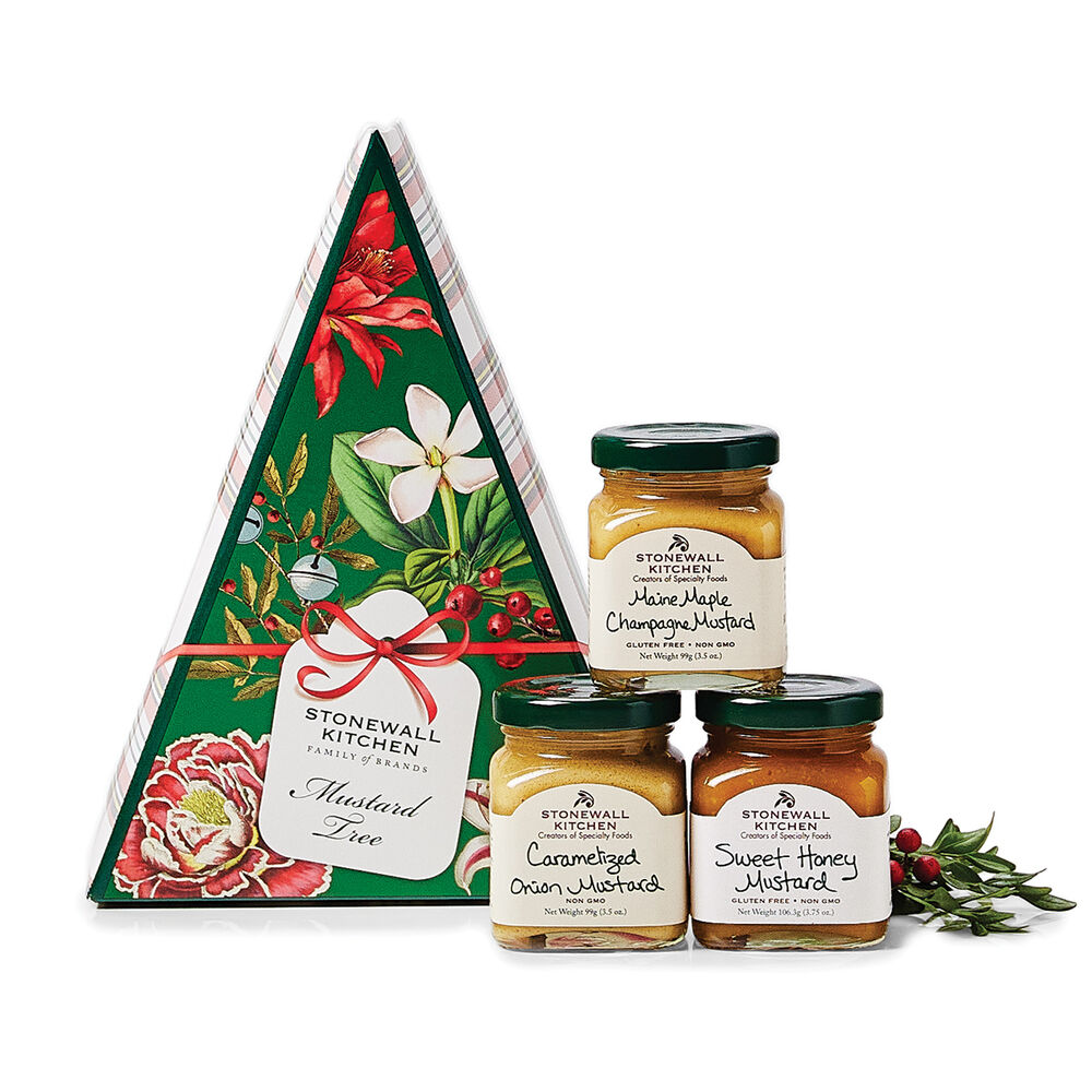Holiday Bouquet Mustard Tree