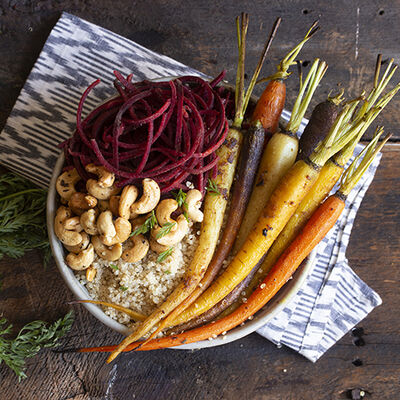 Kashmiri Carrot Harvest Bowl
