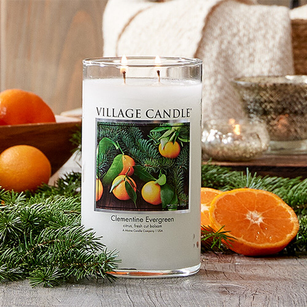 Clementine Evergreen Candle