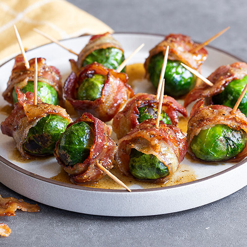 Maple Bacon Brussels Sprouts