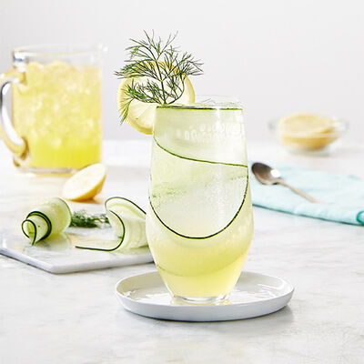 Lemon Cucumber Agua Fresca
