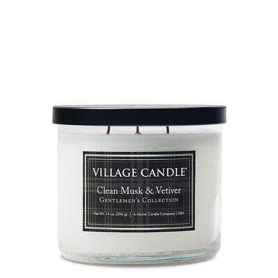 Clean Musk & Vetiver Candle