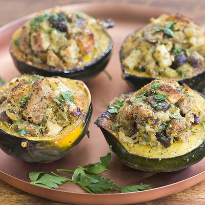 Stuffing Stuffed Acorn Squash