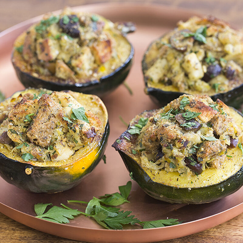 Stuffing Stuffed Acorn Squash