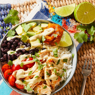 Cilantro Lime Rice Bowls