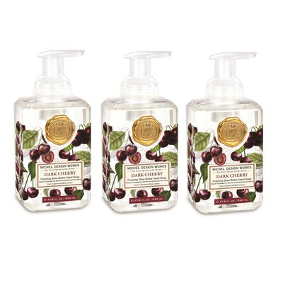 Dark Cherry Foaming Hand Soap 3-Pack
