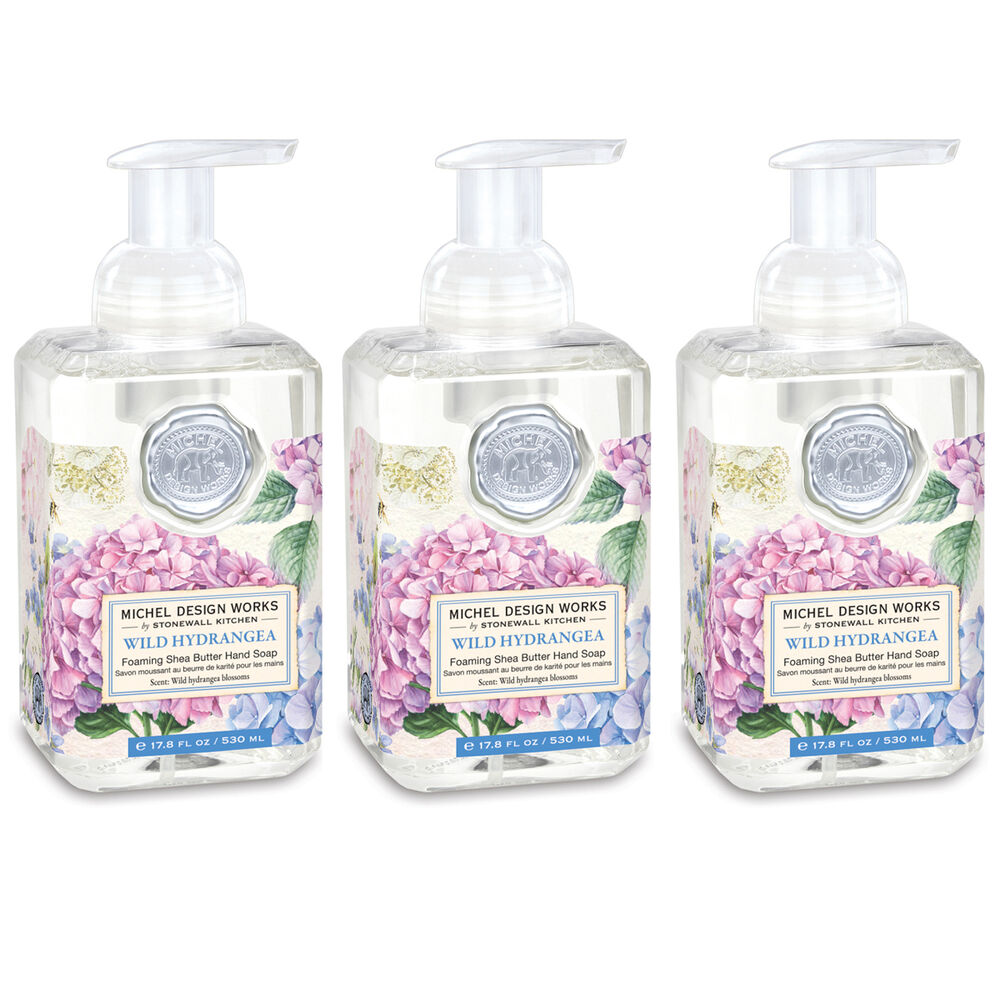Wild Hydrangea Foaming Hand Soap