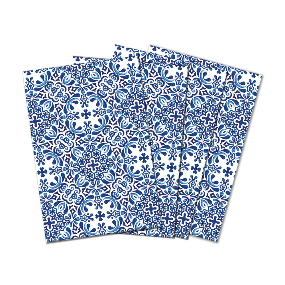 Indigo Seas Cotton Table Napkins
