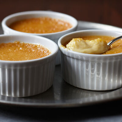 Coffee Caramel Creme Brulee