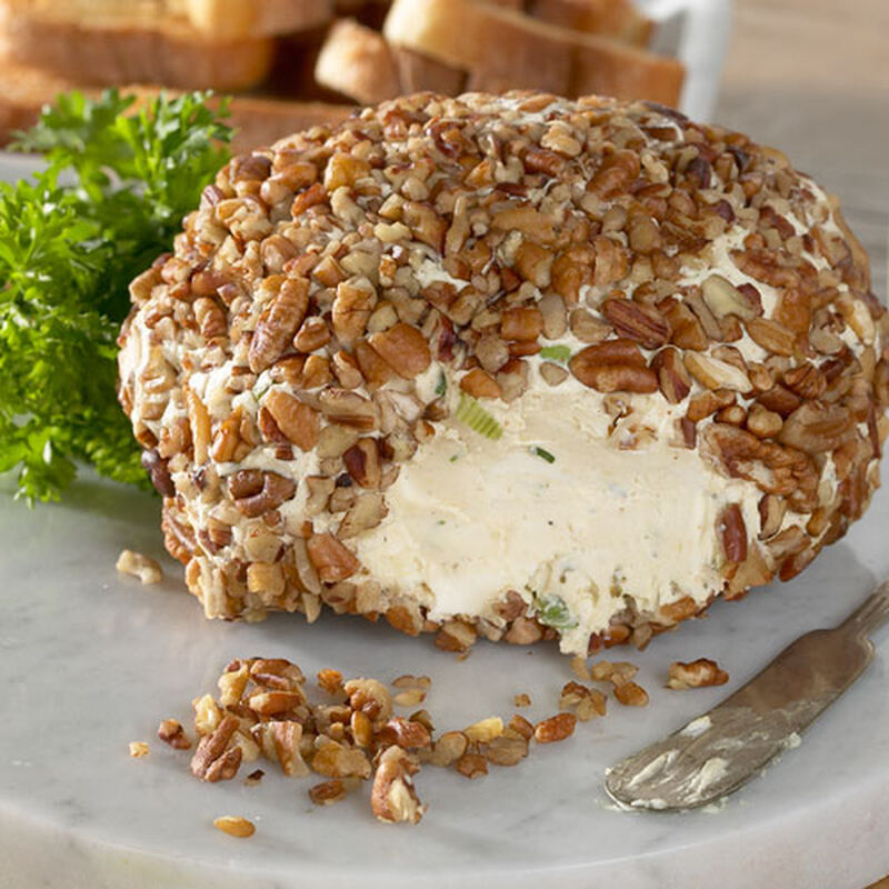 Blue Cheese Herb Mustard Cheeseball