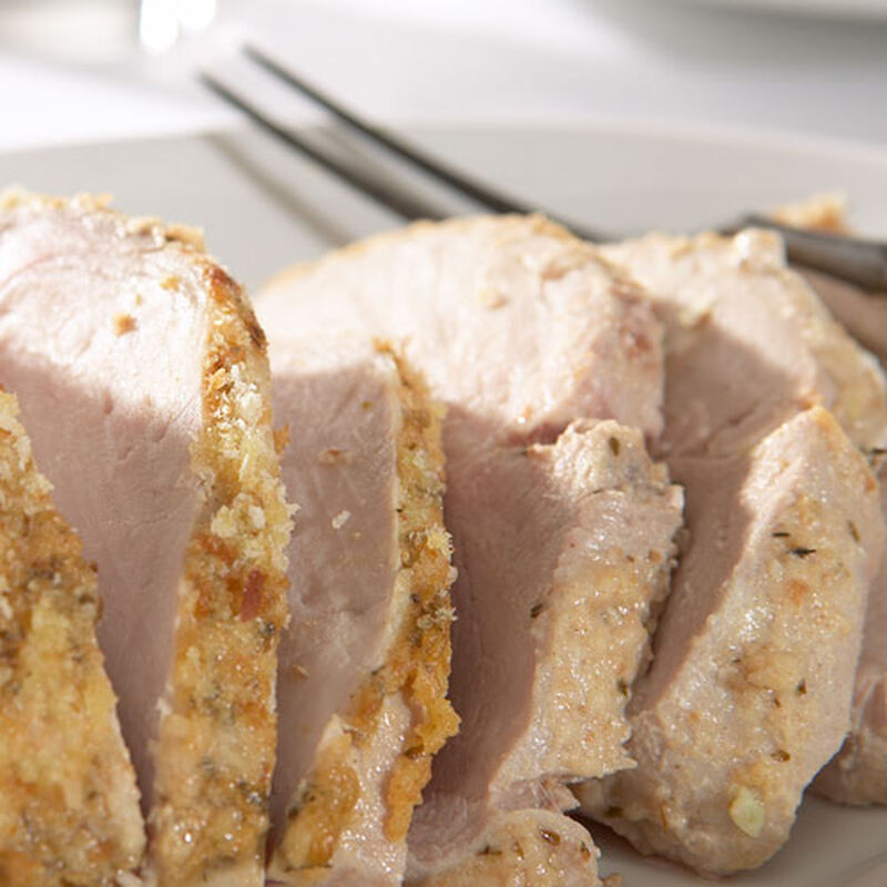Pork Tenderloin with Mustard Sauce