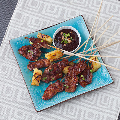 Sweet & Spicy Pork Skewers