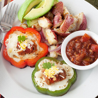 Mexican Egg In A Hole