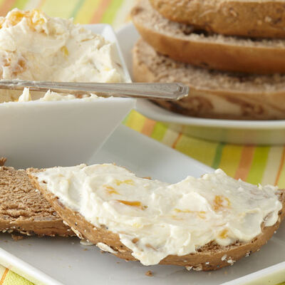 Peach Amaretto Cream Cheese Spread