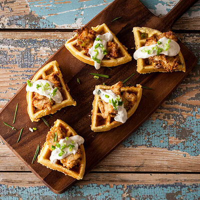 Cornbread & Fried Chicken Waffle