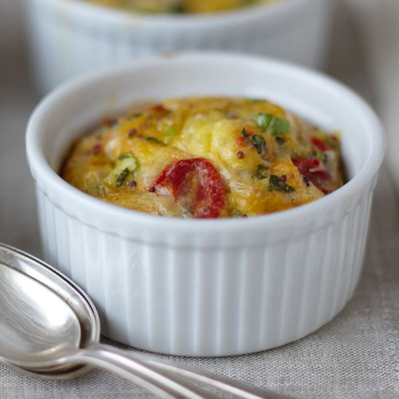Baked Herb Eggs