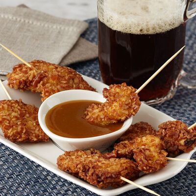 Pretzel Crusted Chicken Tenders