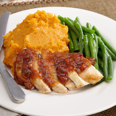 Spicy Honey Glazed Pork Cutlets