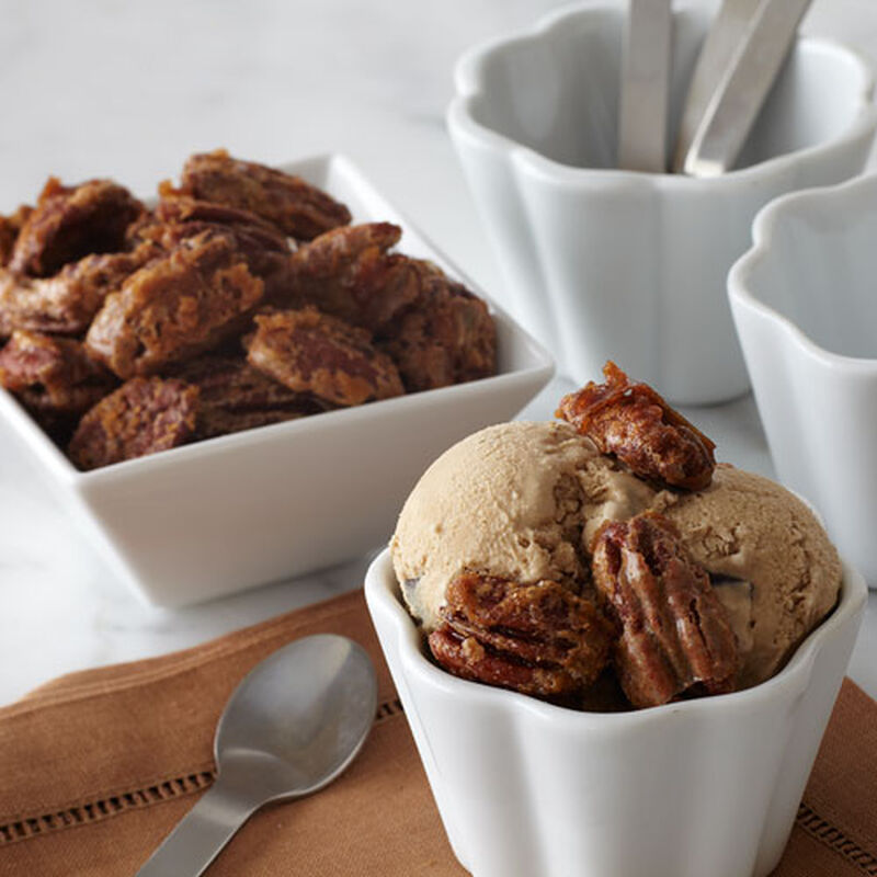 Coffee Caramel Pecan Ice Cream