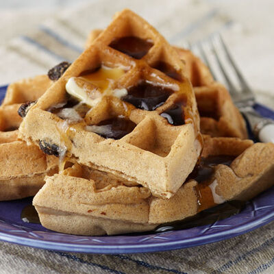 Cinnamon Raisin Waffle