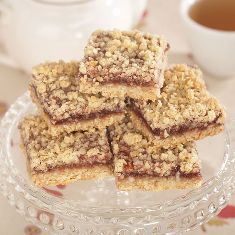 Raspberry Squares