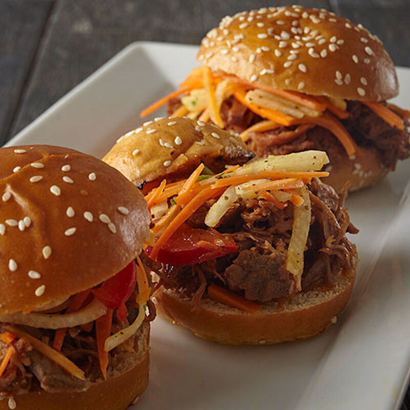 Barbecue Pulled Pork Sandwich