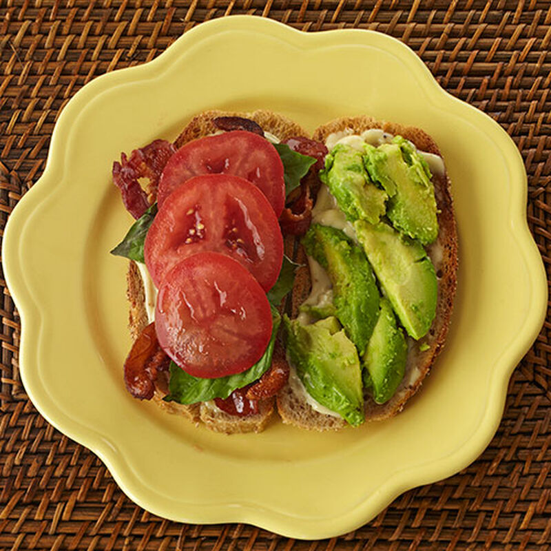 Bacon, Spinach, Tomato & Avocado Sandwich