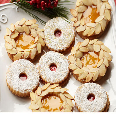Apricot Almond Wreaths