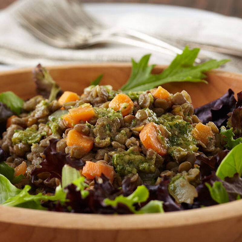 Lentil Salad with Mustard Vinaigrette