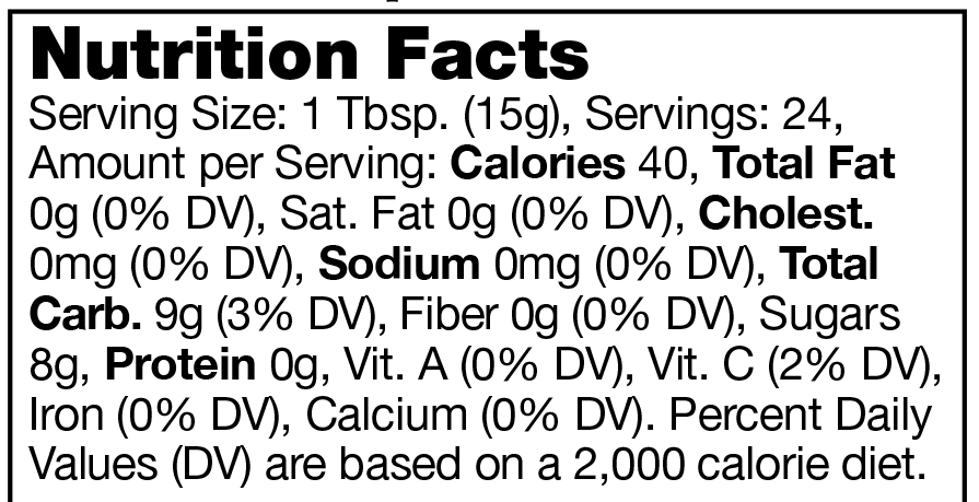 Product nutrion image